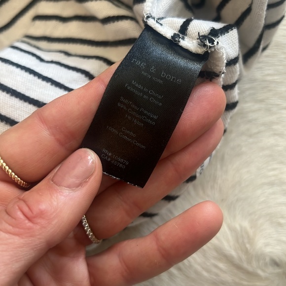 rag & bone striped tee tshirt - Picture 7 of 7